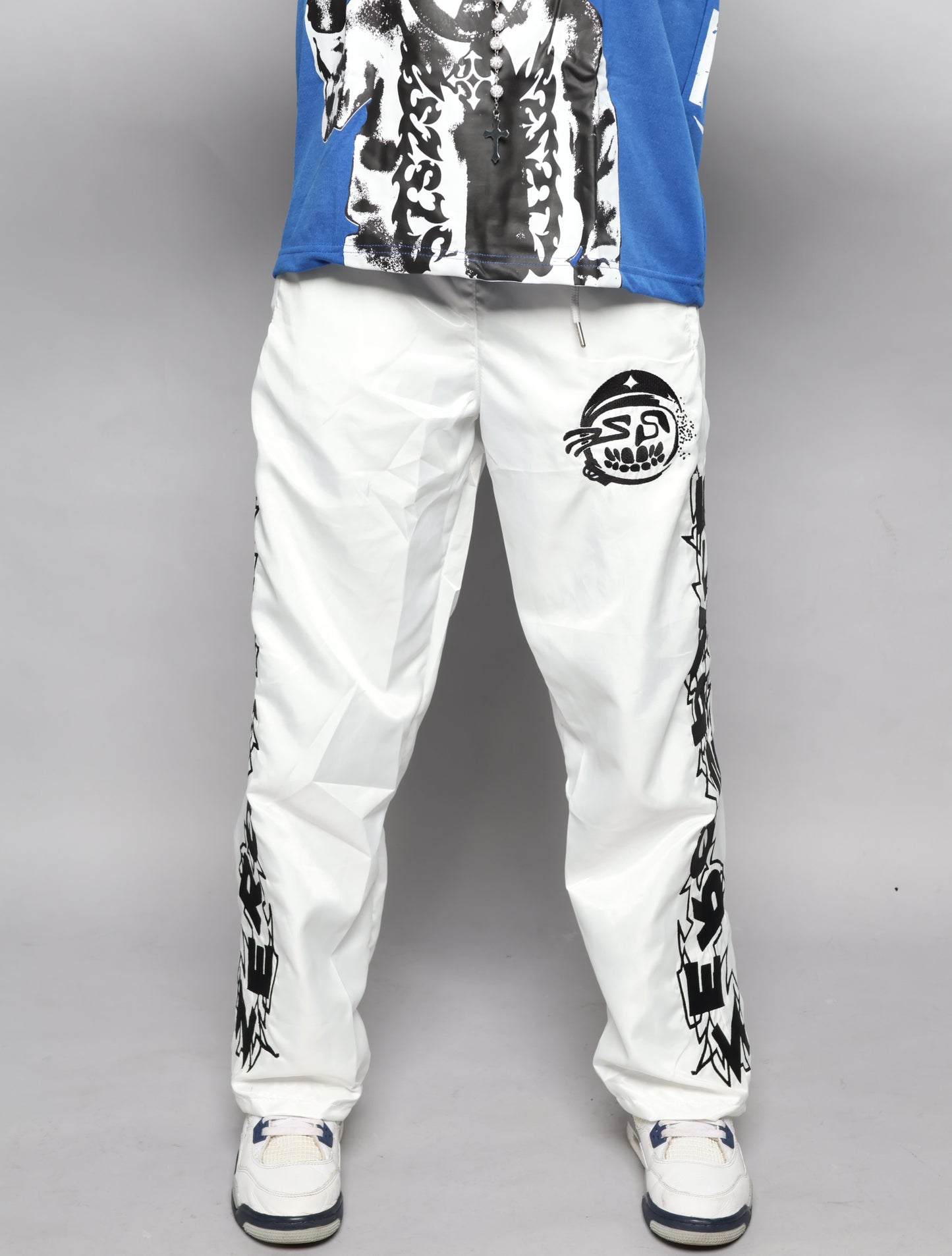 Snowflake & Black Ice Track-Pants