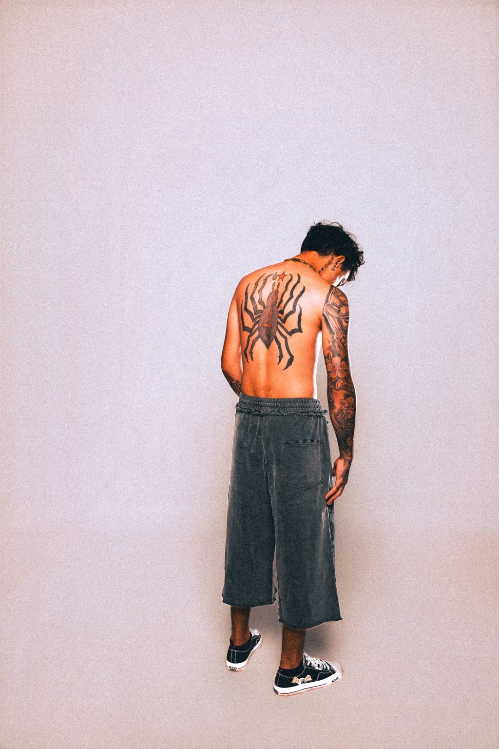 Blackout "06" Distressed Shorts